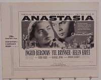 #280 ANASTASIA pb '56 Ingrid Bergman, Brynner 