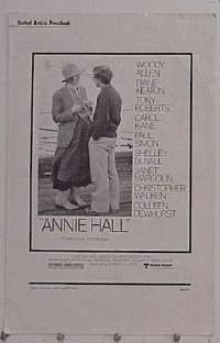 #3041 ANNIE HALL pb '77 Woody Allen, Keaton 