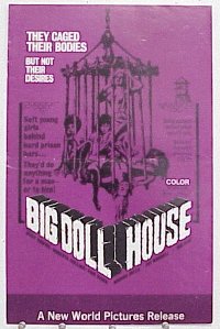 U069 BIG DOLL HOUSE movie pressbook '71 Pam Grier, sex!