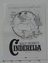 #008 CINDERELLA pb R73 Walt Disney 