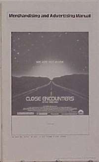 CLOSE ENCOUNTERS OF THE THIRD KIND ('77) pressbook