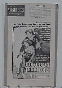 COLORADO TERRITORY pressbook