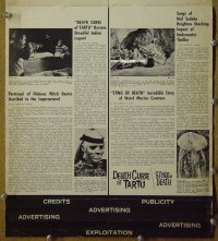 #5716 DEATH CURSE OF TARTU/STING OF DEATH pb 1960s