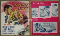 #2559 DESERT FURY pb '47 Burt Lancaster 