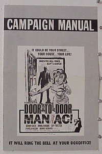#A252 DOOR-TO-DOOR MANIAC pressbook '61 Johnny Cash