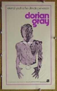 g270 DORIAN GRAY vintage movie pressbook '71 Helmut Berger, Oscar Wilde