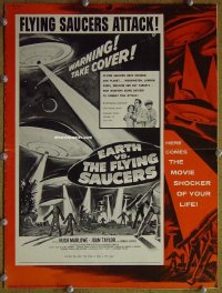 #5468 EARTH VS THE FLYING SAUCERS pb '56