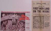 FIRST MEN IN THE MOON ('64) pressbook