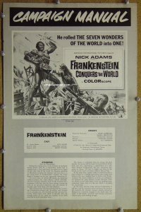 #5722 FRANKENSTEIN CONQUERS THE WORLD pb '66