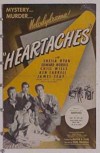HEARTACHES ('47) pressbook