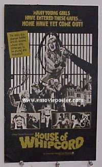U299 HOUSE OF WHIPCORD movie pressbook '74 AIP sex horror!