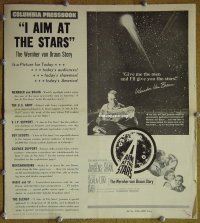 #5617 I AIM AT THE STARS pb 60 Von Braun