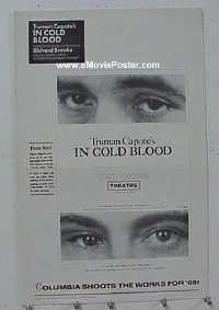 d497 IN COLD BLOOD movie pressbook '68 Robert Blake, Scott Wilson