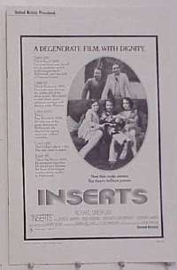 U316 INSERTS movie pressbook '76 Dreyfuss, Harper, sex