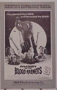 INVASION OF THE BLOOD FARMERS pressbook