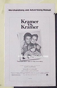 #A460 KRAMER VS KRAMER pressbook '79 Hoffman, Streep