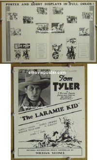 #3142 LARAMIE KID pb '35 Tom Tyler 