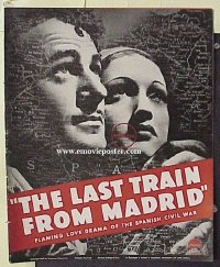 LAST TRAIN FROM MADRID pressbook