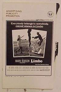 LIMBO ('72) pressbook