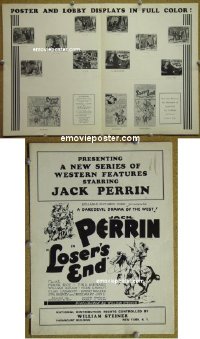 #3153 LOSER'S END pb '35 Jack Perrin 