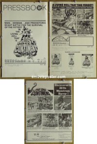 g507 LOST CONTINENT vintage movie pressbook '68 Hammer sci-fi!