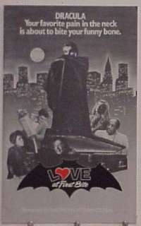 g511 LOVE AT FIRST BITE vintage movie pressbook '79 Hamilton, Saint