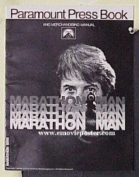 g550 MARATHON MAN vintage movie pressbook '76 Dustin Hoffman, Olivier