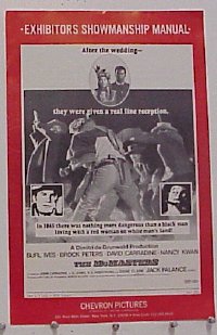 U452 McMASTERS movie pressbook '69 Burl Ives, Brock Peters