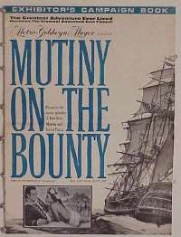 U490 MUTINY ON THE BOUNTY  movie pressbook R56 Charles Laughton