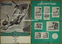 #3177 NAKED PARADISE pb '57 Beverly Garland 