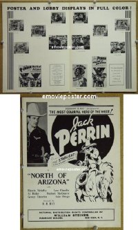 #3183 NORTH OF ARIZONA pb '35 Jack Perrin 