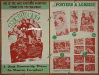 g620 ONE MILLION BC vintage movie pressbook R52 Victor Mature, Landis