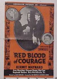 RED BLOOD OF COURAGE pressbook