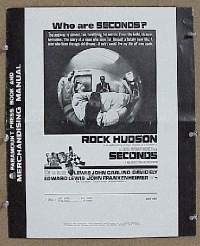 #A732 SECONDS pressbook '66 Hudson, Frankenheimer