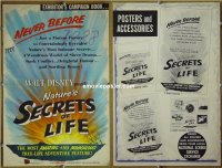 #1428 SECRETS OF LIFE pressbook56 Walt Disney 