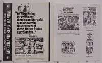 U031 7 DAYS IN MAY movie pressbook '64 Burt Lancaster, Fredric March