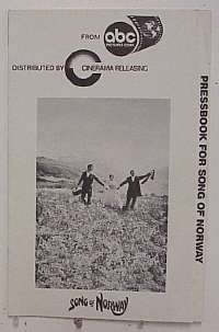 #A779 SONG OF NORWAY pressbook '70 Florence Henderson