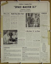 #5562 SPACE MASTER X-7 pb 58 Williams, Thomas
