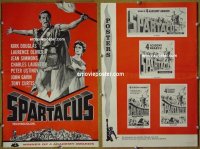 #1431 SPARTACUS pb '61 Kubrick, Kirk Douglas 