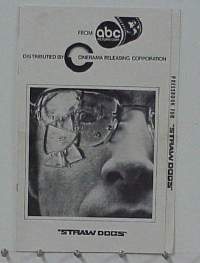 #190 STRAW DOGS pb '72 Dustin Hoffman, George 