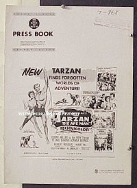 TARZAN THE APE MAN ('59) pressbook