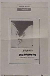 U740 THOMAS CROWN AFFAIR  movie pressbook '68 McQueen