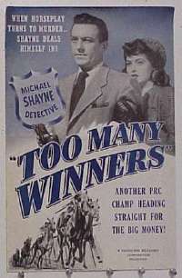 U768 TOO MANY WINNERS movie pressbook '47 Hugh Beaumont