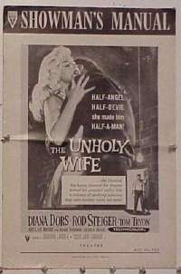 UNHOLY WIFE pressbook