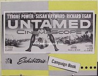 UNTAMED ('55) pressbook
