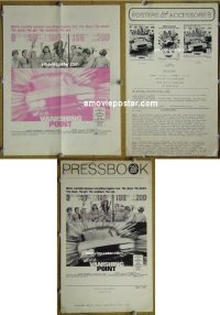 U802 VANISHING POINT movie pressbook '71 car chase classic!