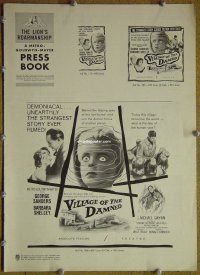 #5627 VILLAGE OF THE DAMNED pb '60 Sanders