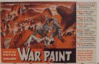 WAR PAINT ('53) pressbook