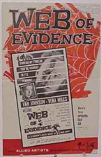 WEB OF EVIDENCE pressbook