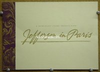 #2953 JEFFERSON IN PARIS program book '95 
